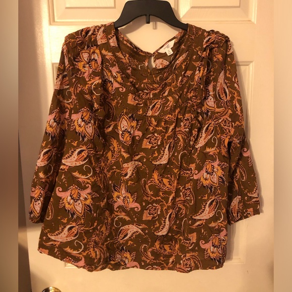 Women’s Terra & Sky blouse Size 0X 14W - Picture 1 of 11